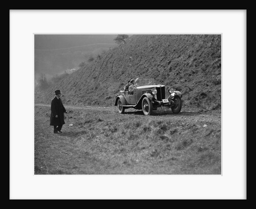 MG 18/80 of CF Dobson competing in the MCC Sporting Trial, 1930 by Bill Brunell
