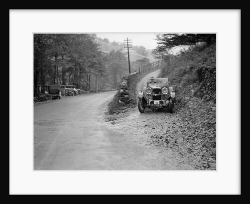 Lagonda of JS Hathaway competing in the MCC Sporting Trial, 1930 by Bill Brunell