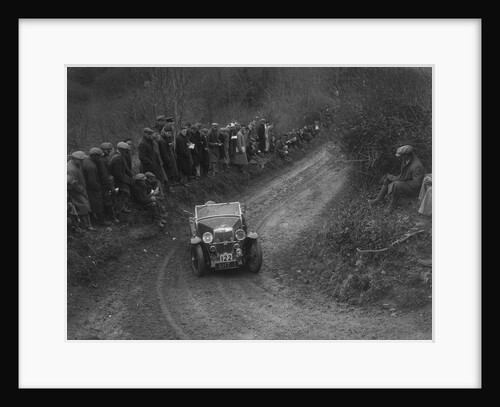MG PB of EH Goodenough competing in the MCC Lands End Trial, 1935 by Bill Brunell