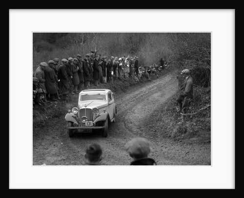 Standard of HA Thewles competing in the MCC Lands End Trial, 1935 by Bill Brunell