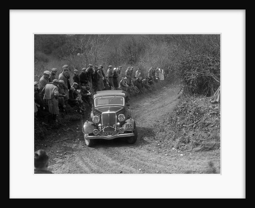Ford V8 of Major DEM Douglas-Morris competing in the MCC Lands End Trial, 1935 by Bill Brunell
