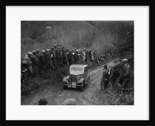 Standard of CS John competing in the MCC Lands End Trial, 1935 by Bill Brunell
