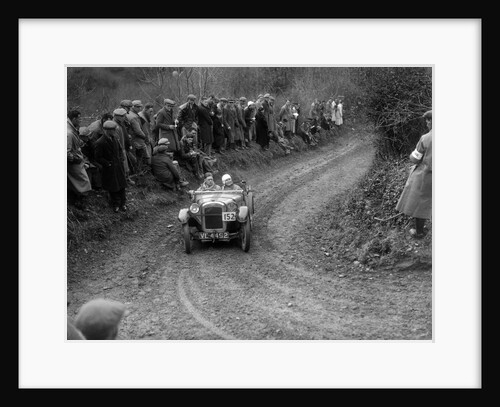 Austin Ulster of TB Raban competing in the MCC Lands End Trial, 1935 by Bill Brunell