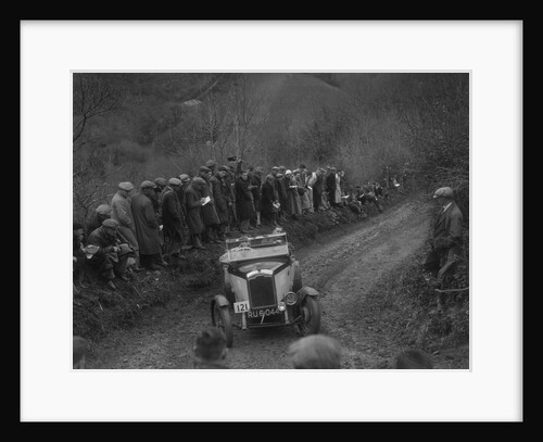 Rover of RW Jaggard competing in the MCC Lands End Trial, 1935 by Bill Brunell
