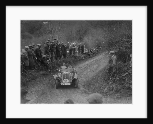 Singer of JAH Gott competing in the MCC Lands End Trial, 1935 by Bill Brunell