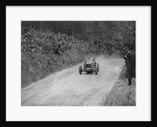 Vauxhall 30/98 competing in the Shelsley Walsh Amateur Hillclimb, Worcestershire, 1929 by Bill Brunell
