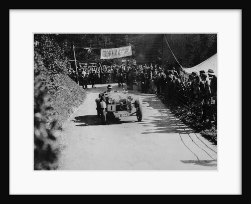 Alfa Romeo competing in the Shelsley Walsh Amateur Hillclimb, Worcestershire, 1929 by Bill Brunell