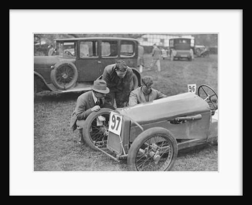 Becke Special car at the Shelsley Walsh Amateur Hillclimb, Worcestershire, 1929 by Bill Brunell