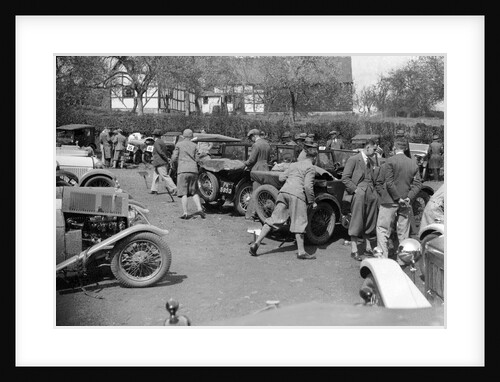Riley Brooklands at the Shelsley Walsh Amateur Hillclimb, Worcestershire, 1929 by Bill Brunell