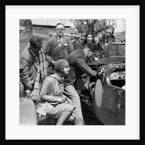 Alan Arnold at the Shelsley Walsh Amateur Hillclimb, Worcestershire, 1929 by Bill Brunell