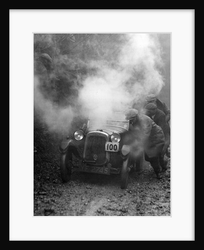 Austin GE Cup model of RH Massey at the MCC Exeter Trial, Meerhay, Dorset, 1930 by Bill Brunell