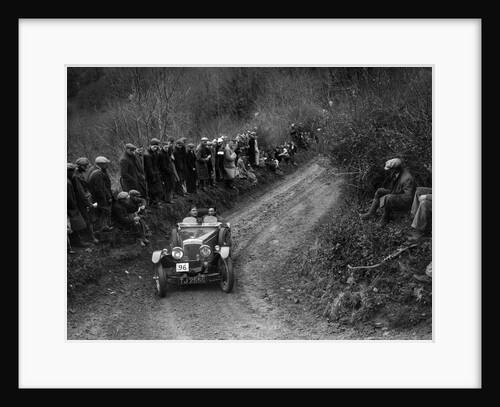 Blackburne-engined Frazer-Nash TT replica of J Tweedale competing in the MCC Lands End Trial, 1935 by Bill Brunell
