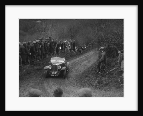 Triumph of HF Burt competing in the MCC Lands End Trial, 1935 by Bill Brunell