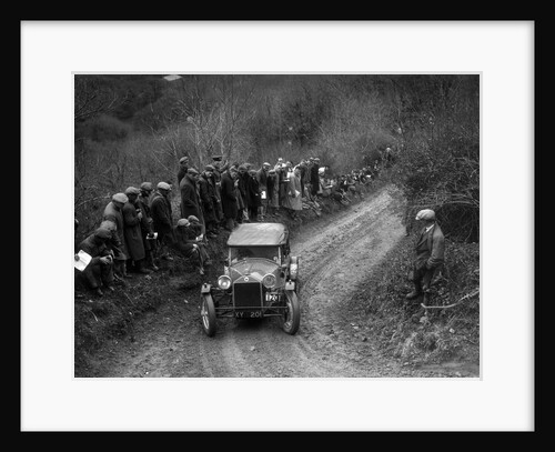 Lancia Lambda of JF Parker competing in the MCC Lands End Trial, 1935 by Bill Brunell