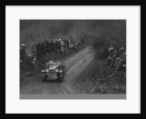 MG NA Magnette of SM Harrocks competing in the MCC Lands End Trial, 1935 by Bill Brunell