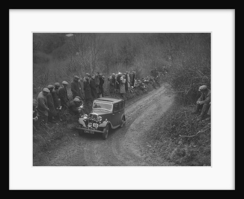Standard saloon of AJ Borkett competing in the MCC Lands End Trial, 1935 by Bill Brunell