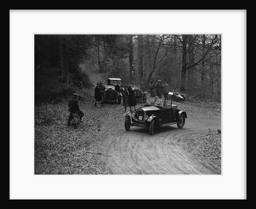 Wolseley 11 competing in the Sunbeam Motor Car Club Bognor Trial, 1929 by Bill Brunell