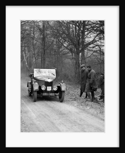 AC tourer competing in the Sunbeam Motor Car Club Bognor Trial, 1929 by Bill Brunell