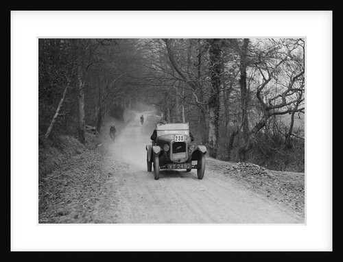 Austin 7 GE Cup model competing in the Sunbeam Motor Car Club Bognor Trial, 1929 by Bill Brunell