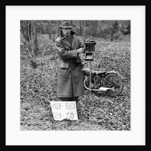 Starter at the Sunbeam Motor Car Club Bognor Trial, 1929 by Bill Brunell