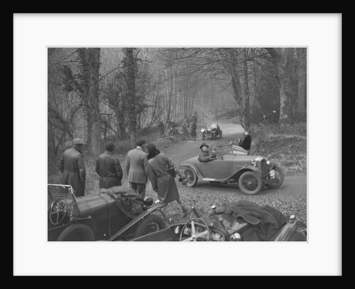 Salmson 2-seater sports competing in the Sunbeam Motor Car Club Bognor Trial, 1929 by Bill Brunell
