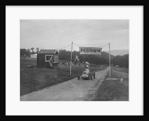 MG racing single-seater at the finish of the Shelsley Walsh Hillclimb, Worcestershire, 1935 by Bill Brunell
