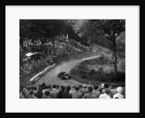 Railton light sports tourer competing in the Shelsley Walsh Hillclimb, Worcestershire, 1935 by Bill Brunell