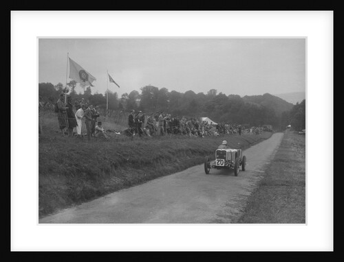 Singer competing in the Shelsley Walsh Hillclimb, Worcestershire, 1935 by Bill Brunell