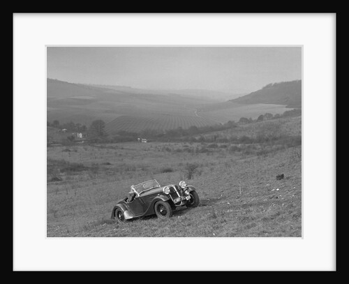 Frazer-Nash BMW 319 competing in the London Motor Club Coventry Cup Trial, Knatts Hill, Kent, 1938 by Bill Brunell