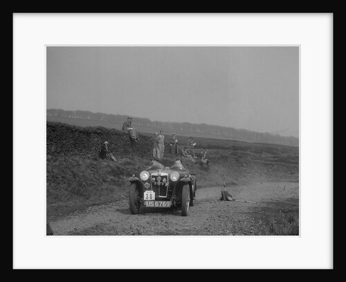MG PA of A Frew competing in the Sunbac Inter-Club Team Trial, 1935 by Bill Brunell