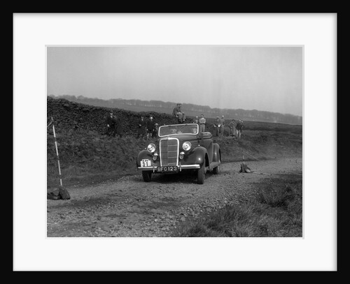 Ford V8 drophead of Viscount Chetwynd competing in the Sunbac Inter-Club Team Trial, 1935 by Bill Brunell