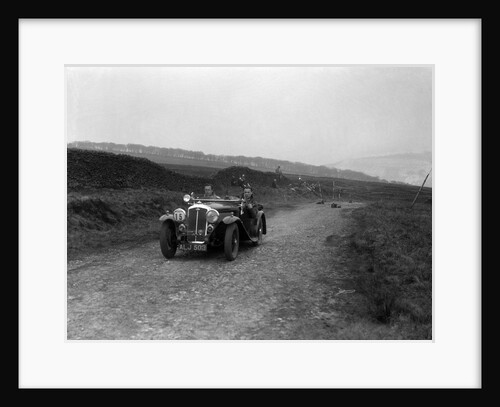 Wolseley Hornet of S Whitelock competing in the Sunbac Inter-Club Team Trial, 1935 by Bill Brunell