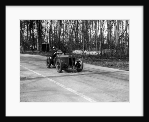 Ian Connell's Vale Special racing at Donington Park, Leicestershire, 1935 by Bill Brunell