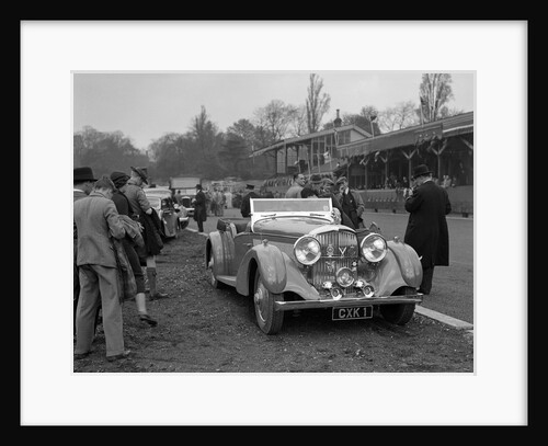 Bentley open 4-seater tourer owned by Sir Malcolm Campbell at Crystal Palace, 1939 by Bill Brunell