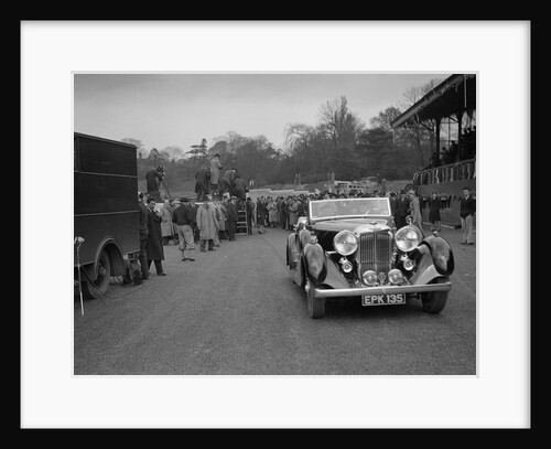 Lagonda open 4-seater tourer, possibly owned by Earl Howe, Crystal Palace, London, 1939 by Bill Brunell