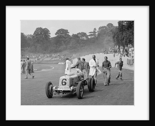 ERA of P Aitken at Crystal Palace, London, 1939 by Bill Brunell