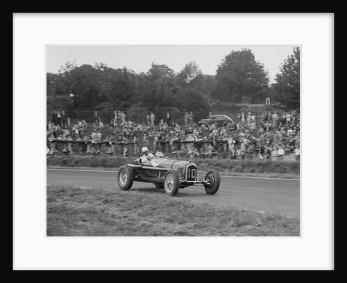Alfa Romeo Monza of Kenneth Evans racing at Crystal Palace, London, 1939 by Bill Brunell