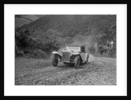 Lancia Lambda competing in the Mid Surrey AC Barnstaple Trial, Beggars Roost, Devon, 1934 by Bill Brunell