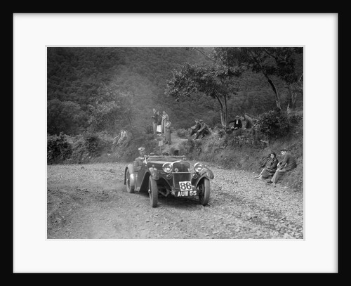 Singer sports 2-seater at the Mid Surrey AC Barnstaple Trial, Beggars Roost, Devon, 1934 by Bill Brunell