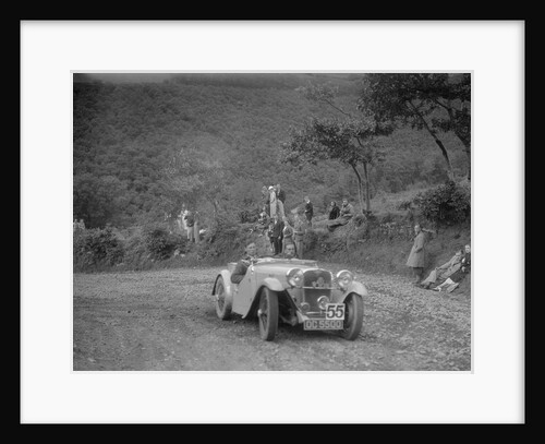 Singer competing in the Mid Surrey AC Barnstaple Trial, Beggars Roost, Devon, 1934 by Bill Brunell