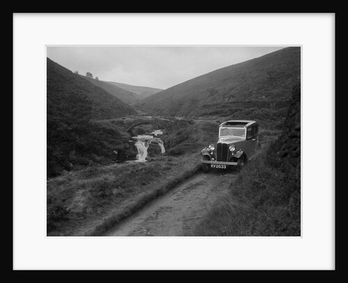 Kitty Brunell road testing a Standard Little Twelve saloon, c1932 by Bill Brunell