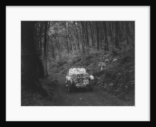 1933 Singer competing in the Mid Surrey AC Barnstaple Trial, 1934 by Bill Brunell