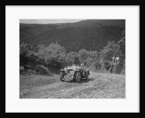 MG PA competing in the Mid Surrey AC Barnstaple Trial, Beggars Roost, Devon, 1934 by Bill Brunell