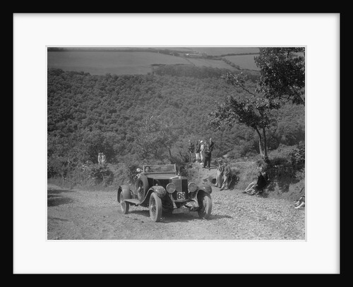 Alfa Romeo RL competing in the Mid Surrey AC Barnstaple Trial, Beggars Roost, Devon, 1934 by Bill Brunell