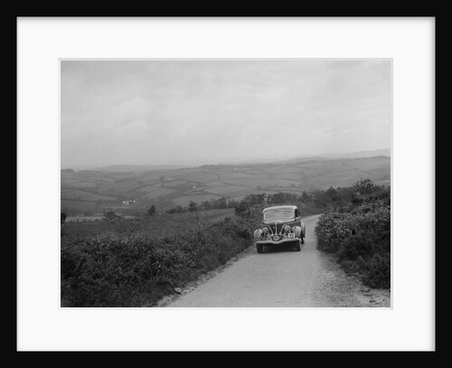 Ford V8 competing in the MCC Torquay Rally, 1938 by Bill Brunell