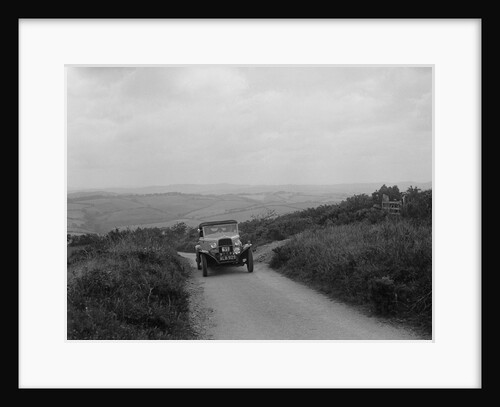 Ford V8 of WCN Norton competing in the MCC Torquay Rally, 1938 by Bill Brunell