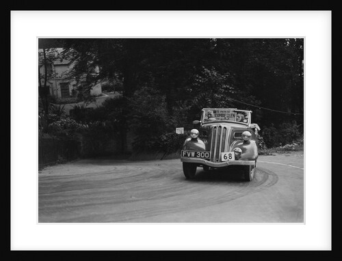 Ford Model C 10 of J McEvoy competing in the MCC Torquay Rally, Torbay, Devon, 1938 by Bill Brunell