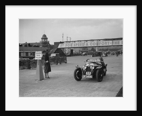 Riley Imp competing in the JCC Rally, Brooklands, Surrey, 1939 by Bill Brunell