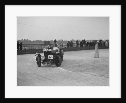 AC 16/66 competing in the JCC Rally, Brooklands, Surrey, 1939 by Bill Brunell