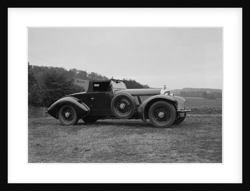 Charles Mortimer's Barker-bodied 2-seater Bentley, c1930s by Bill Brunell